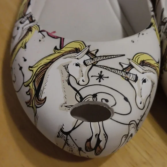 Melissa Unicorn Flats 🦄 size 9 EUC - Picture 4 of 5